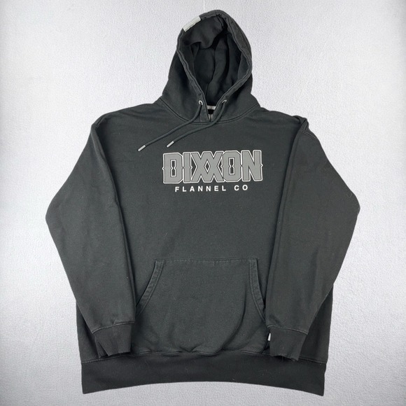 Dixxon Flannel Co Other - Dixxon Flannel Co Hoodie Mens XL Black Logo Graphic Fleece Pullover